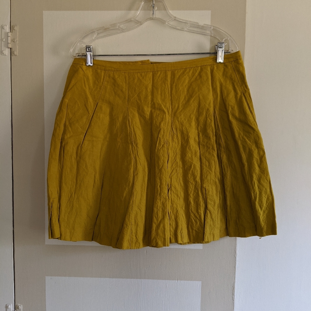 J. Crew crinkle cotton skirt